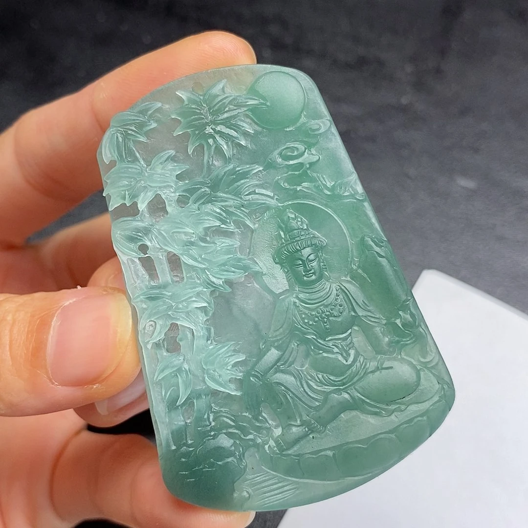 定制翡翠未镶嵌借****愉定制翡翠不退不换