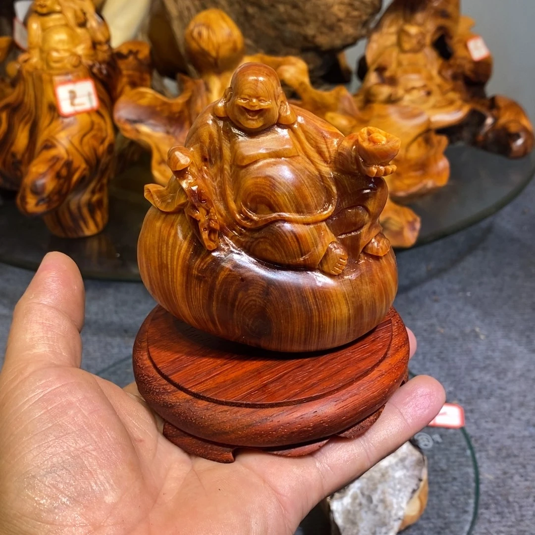柏木（崖柏）龍*歌木雕工艺品摆件家居手把件手串