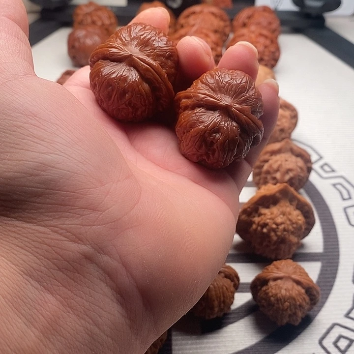 桃核吊坠元宝文玩手把件