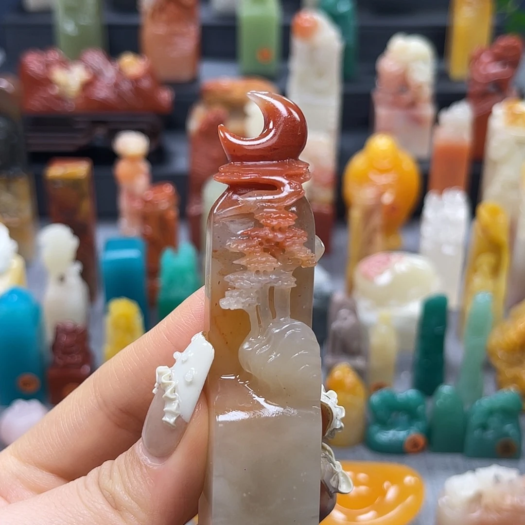 巴林石印石包邮包刻9229