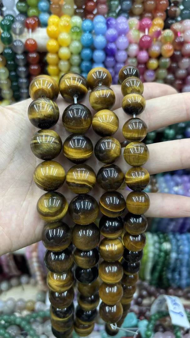 （50.9~99.9）天然石玉髓石串珠半成品拍这（默认瑕疵）