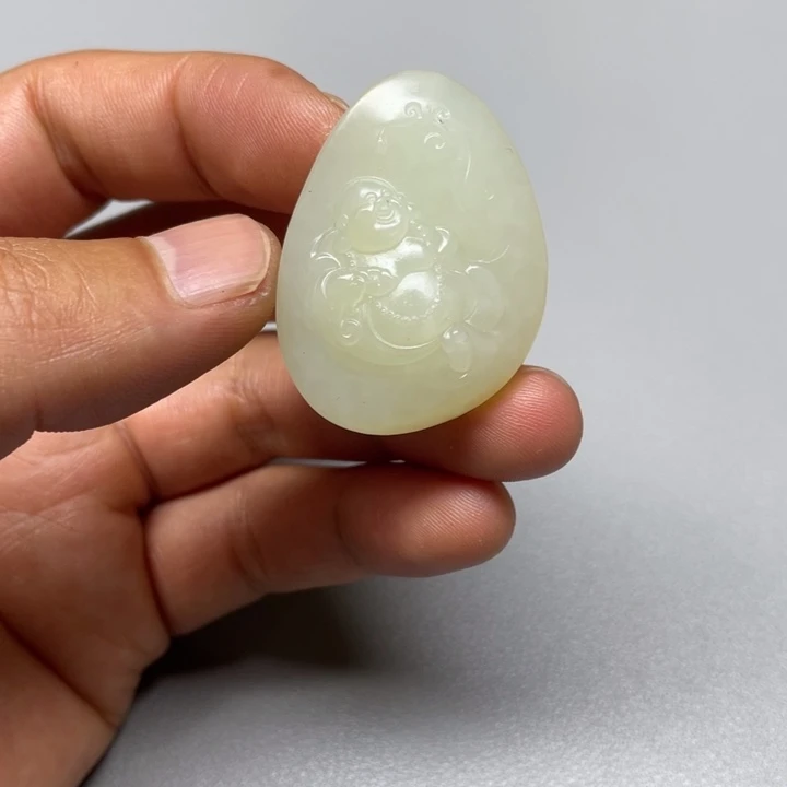 吊坠(不含链)未镶嵌和田玉快**王