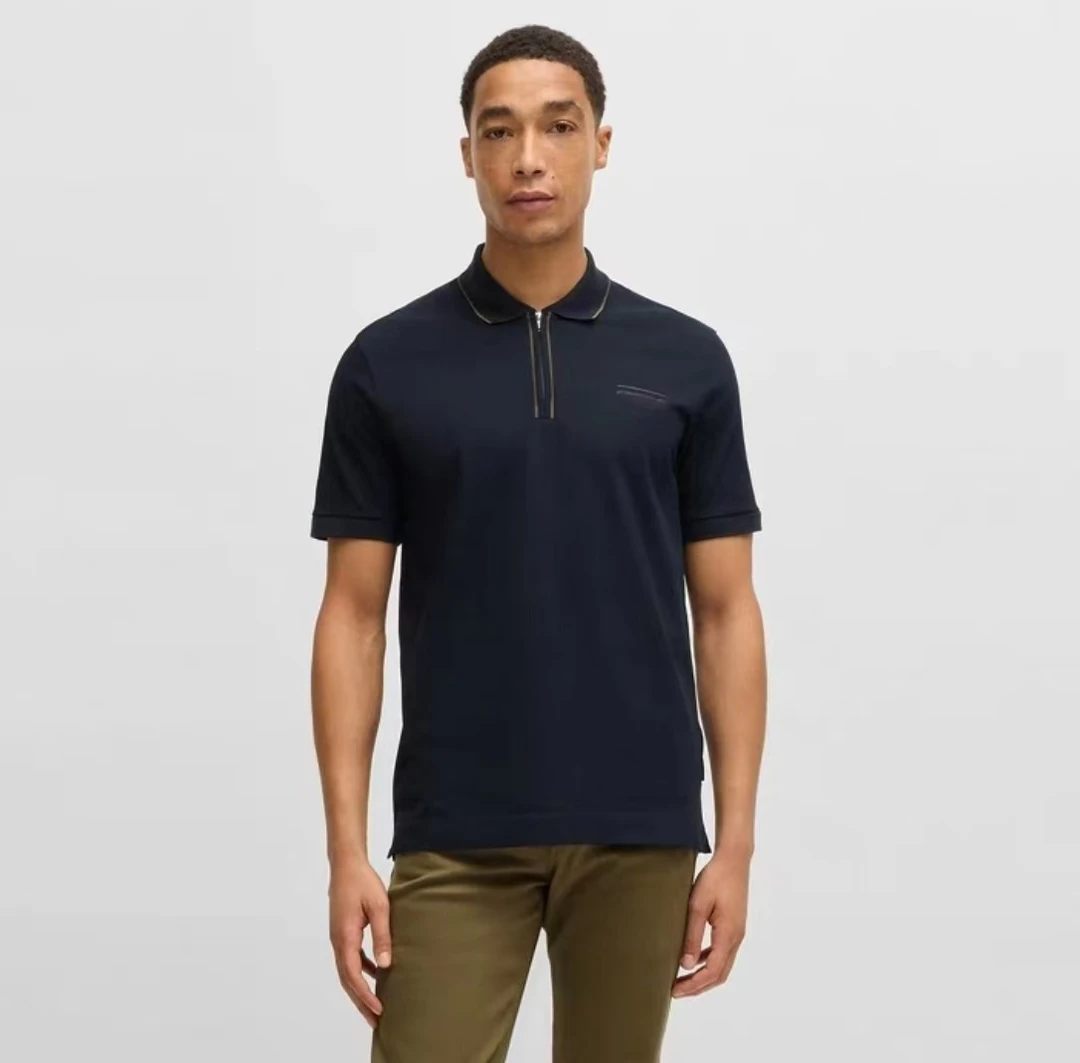 大富豪 联名款 男士 新款弹力棉 Polo衫