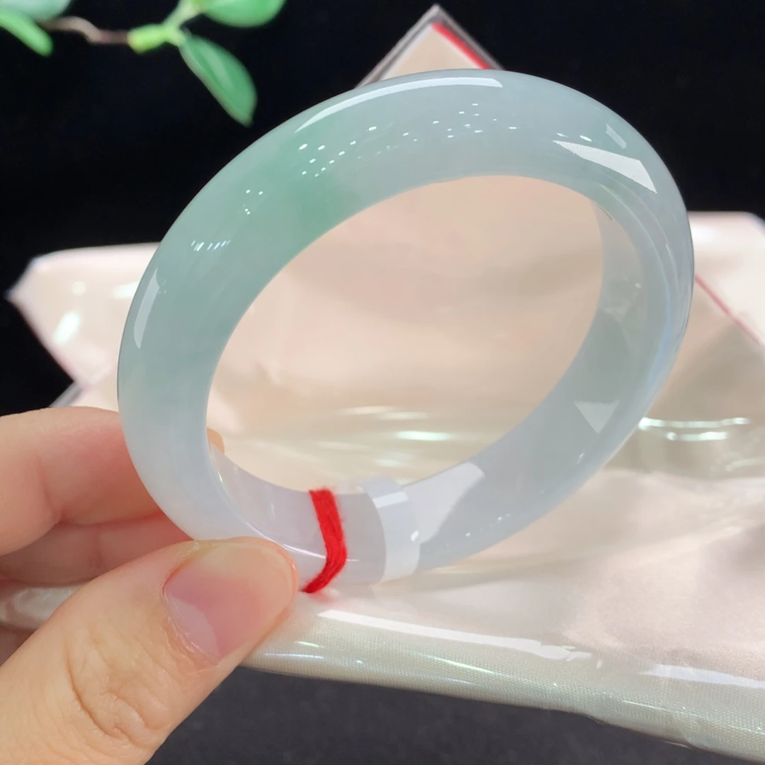 翡翠未镶嵌手镯0178