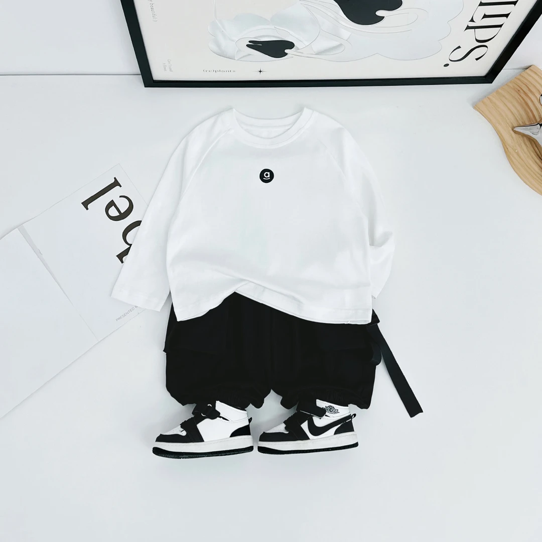 男童长袖T恤2025秋新款秋装儿童春秋打底衫 WGZ332 悠悠童话童装