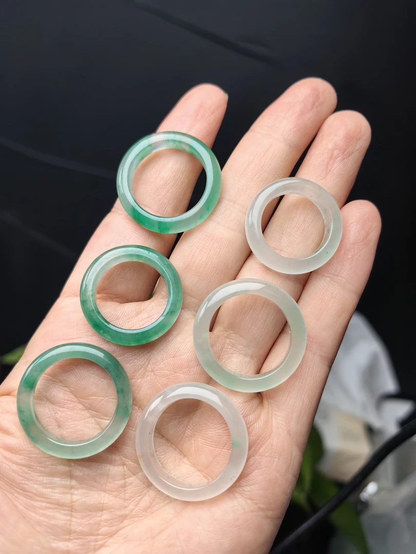 非洲翠冰飘花戒指