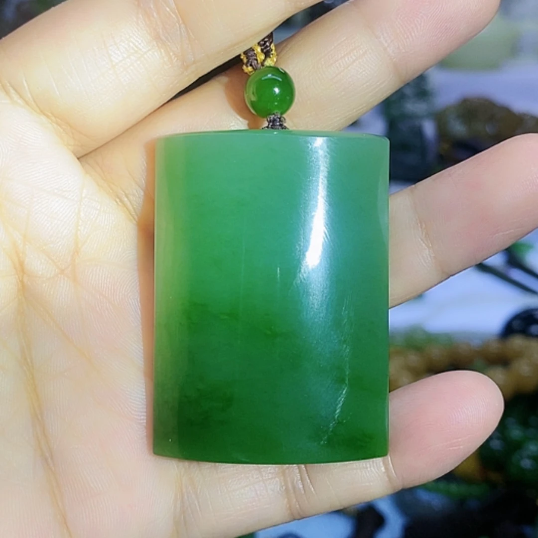 【闪购商品】未镶嵌和田玉（碧玉）挂件