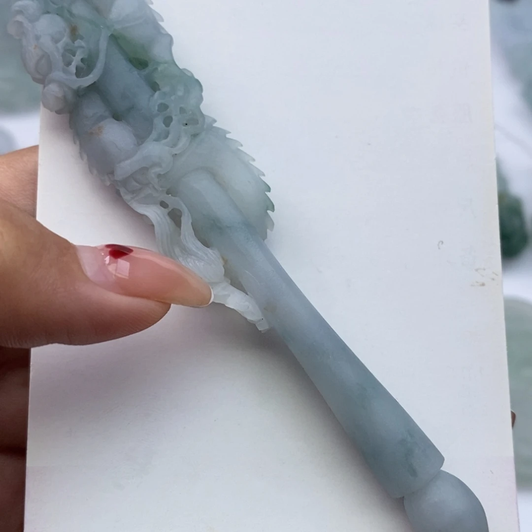 定制翡翠未镶嵌泡**猪毛货无鉴赏