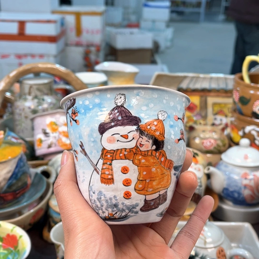 景德镇陶瓷手工杯