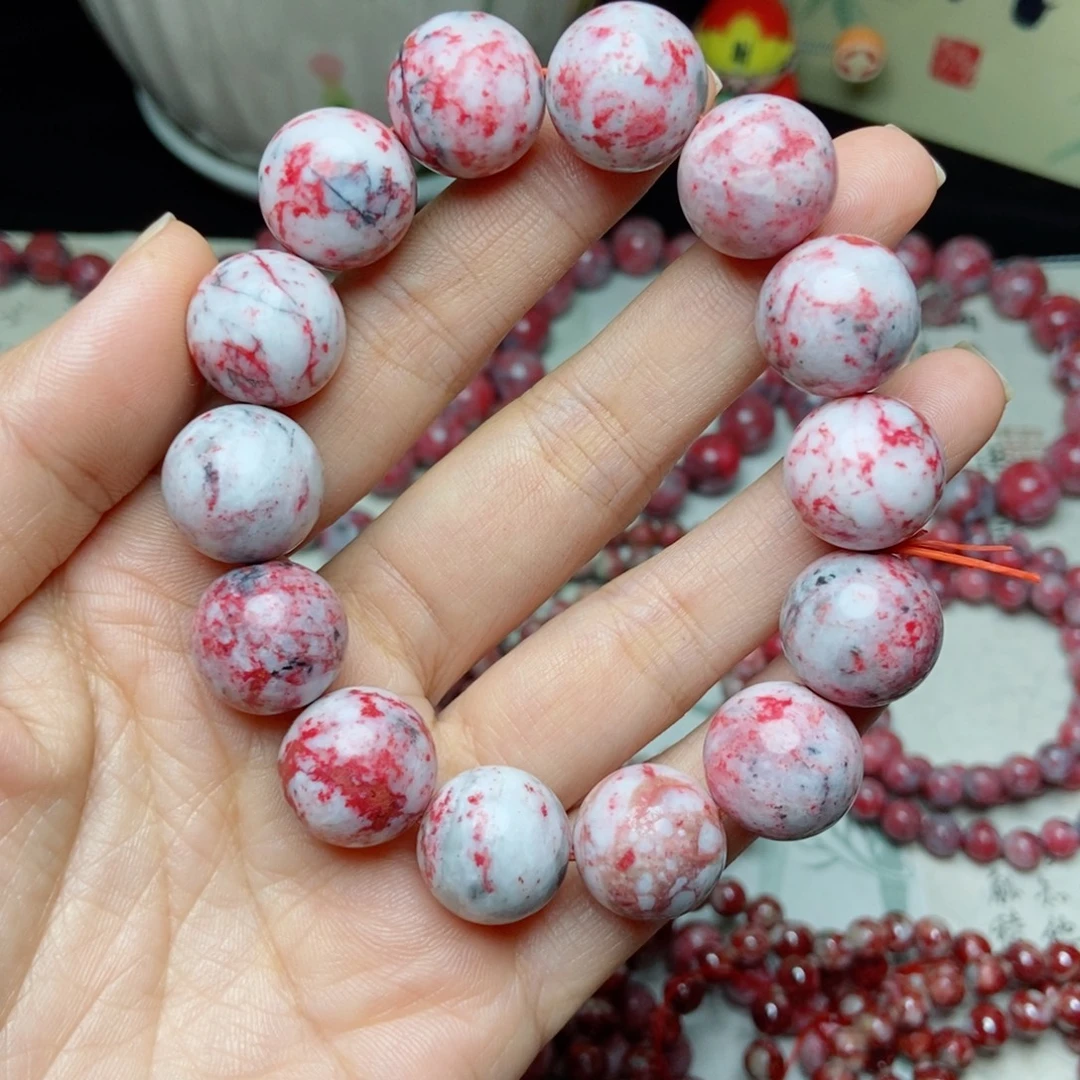 天然辰砂朱砂原石卡15