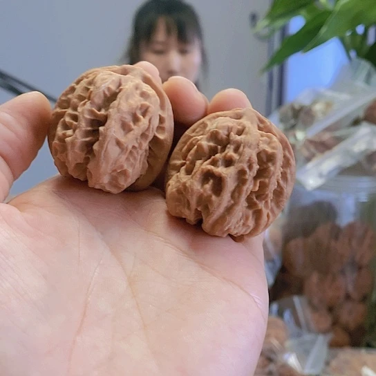 【闪购商品】把件文玩核桃44.5平谷方块