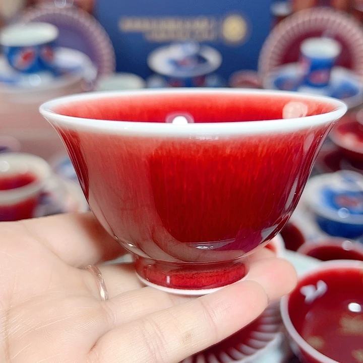 瓷片景德镇品艺轩郎红