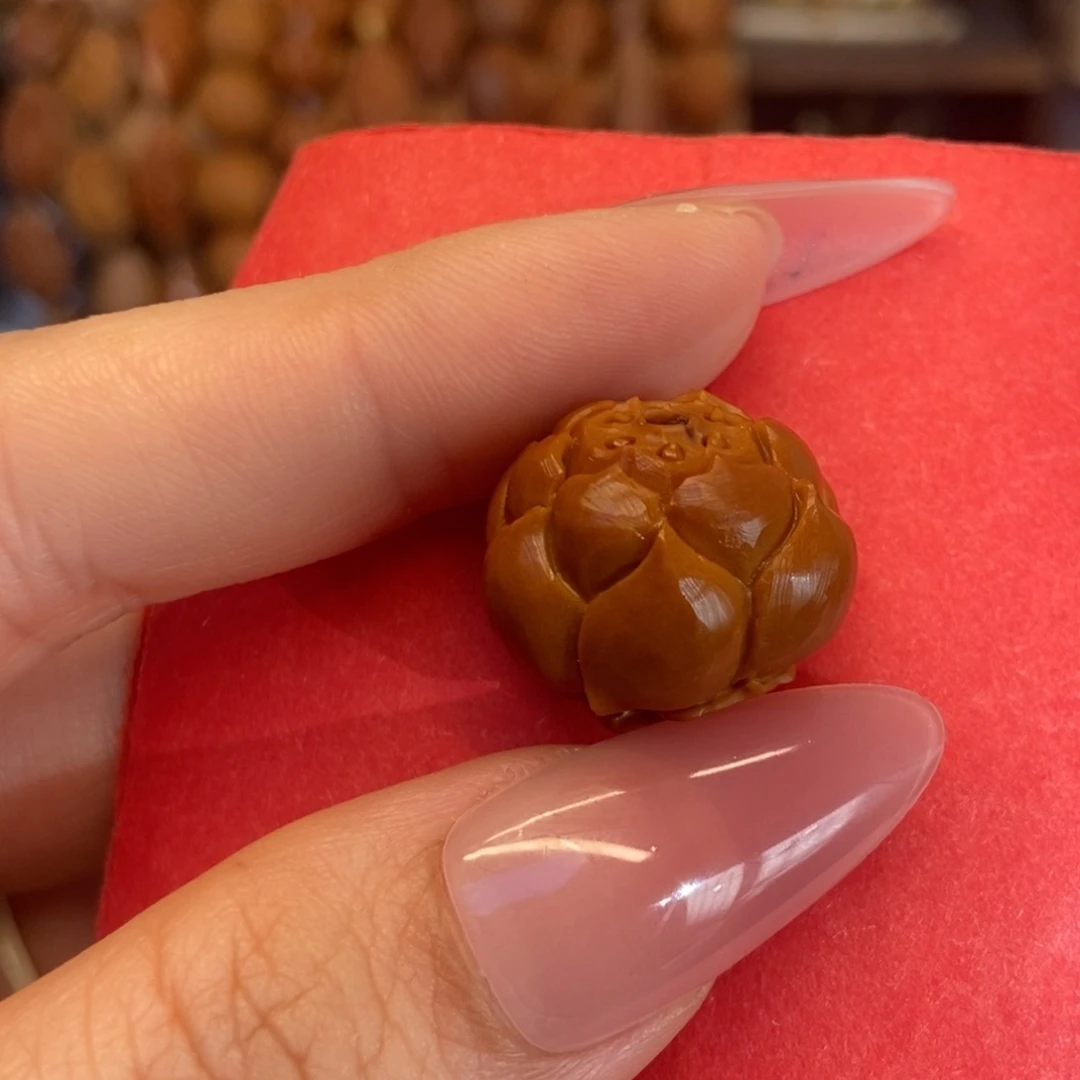 手串/手链橄榄核纯手莲花单子