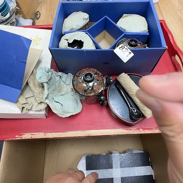 瓷片工艺品摆件瓷器摆件正能量