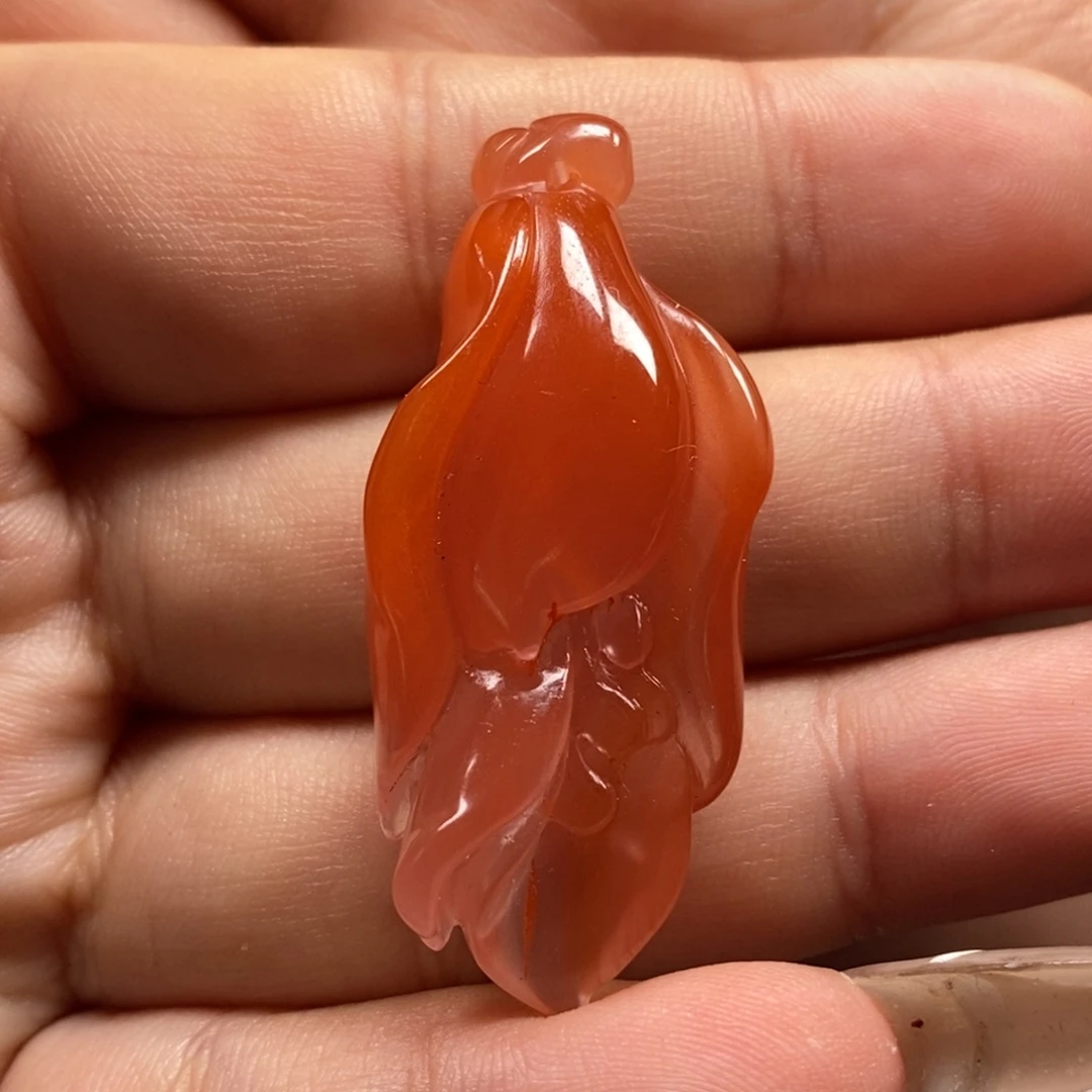 南红玛瑙未镶嵌吊坠(不含链)