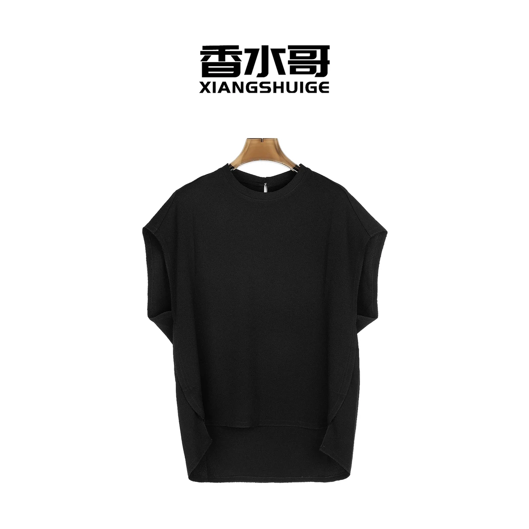 2025捡漏【不退换】衬衫休闲时尚黑色T恤