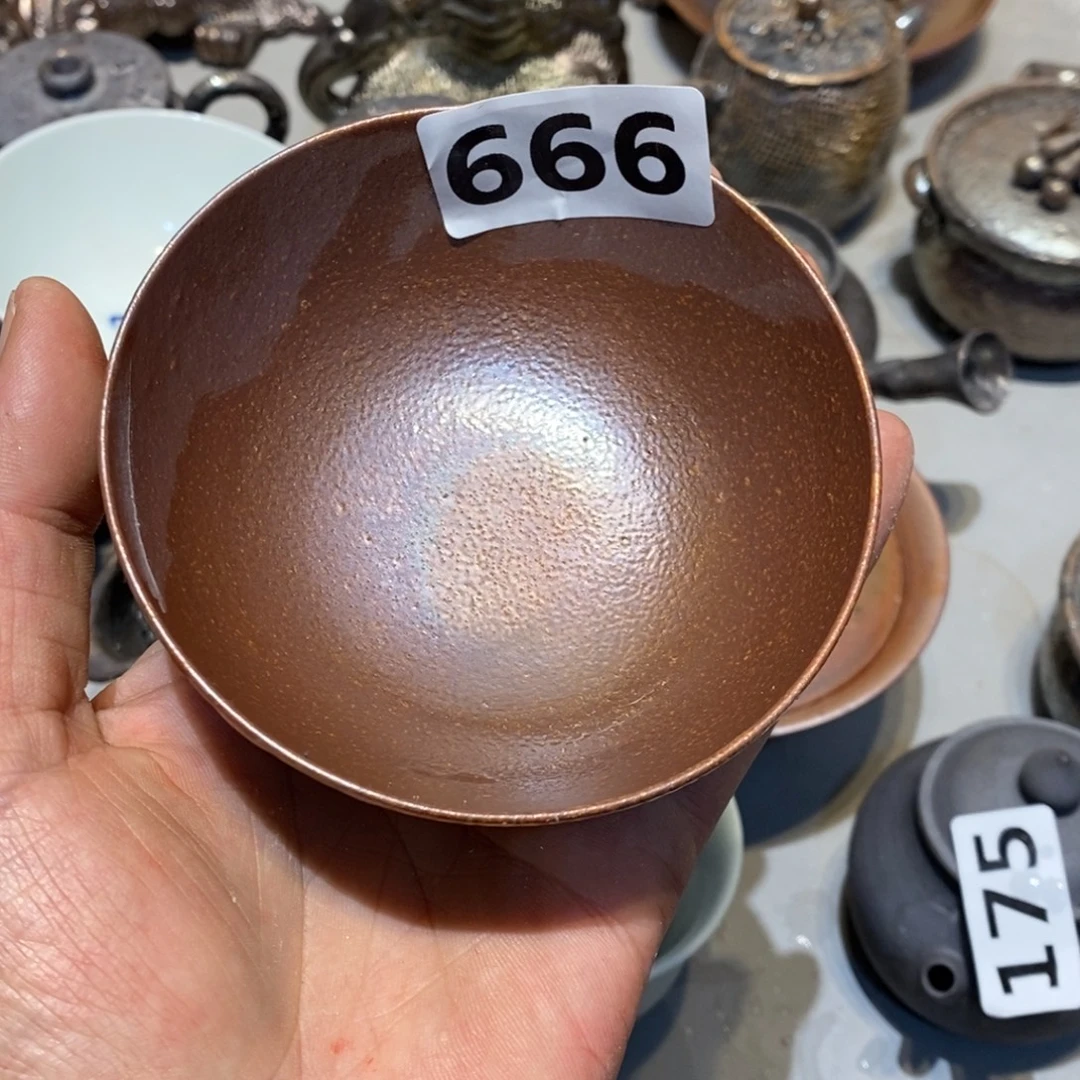 柴烧茶具陶瓷杯子