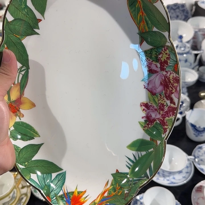 瓷片鱼盘鱼盘鱼盘