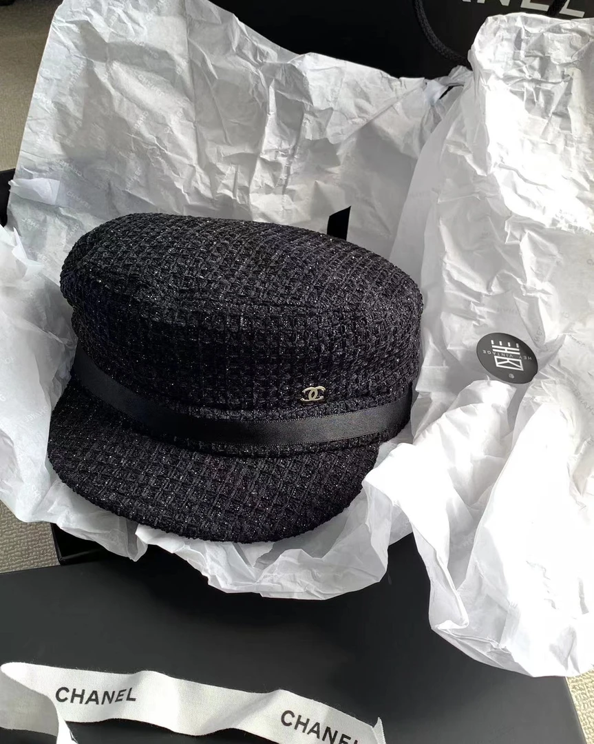 未使用 Chanel/香奈儿 25k毛呢贝雷帽 L码 16648806