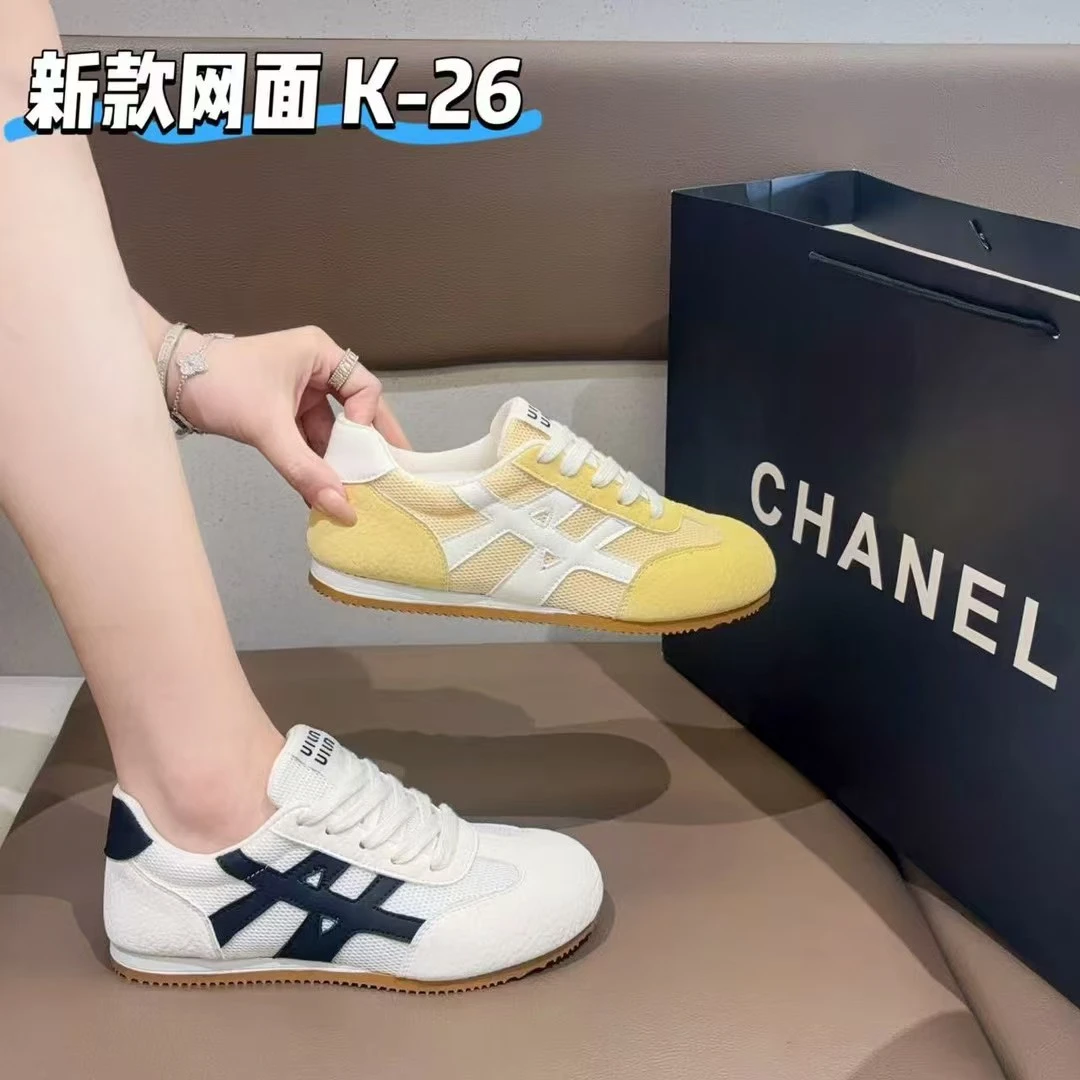 秋板休闲板鞋百搭休闲鞋女鞋低帮软底布鞋运动鞋K-26