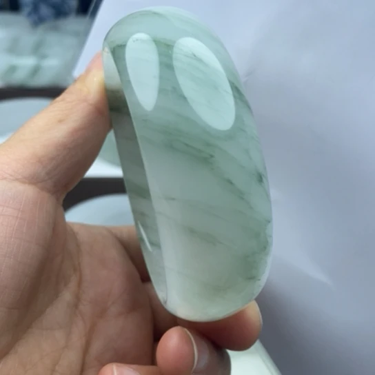 石英质玉（金丝玉）未镶嵌手镯