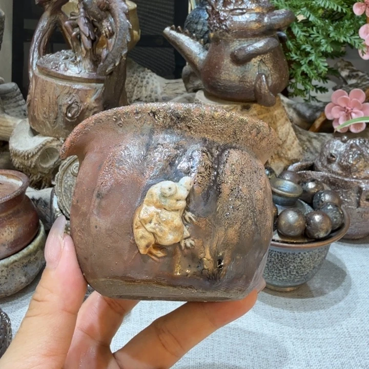 摆件柴烧福利新品的多多