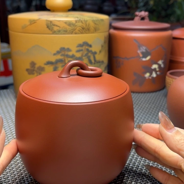 茶叶罐紫砂中高端紫砂茶叶罐