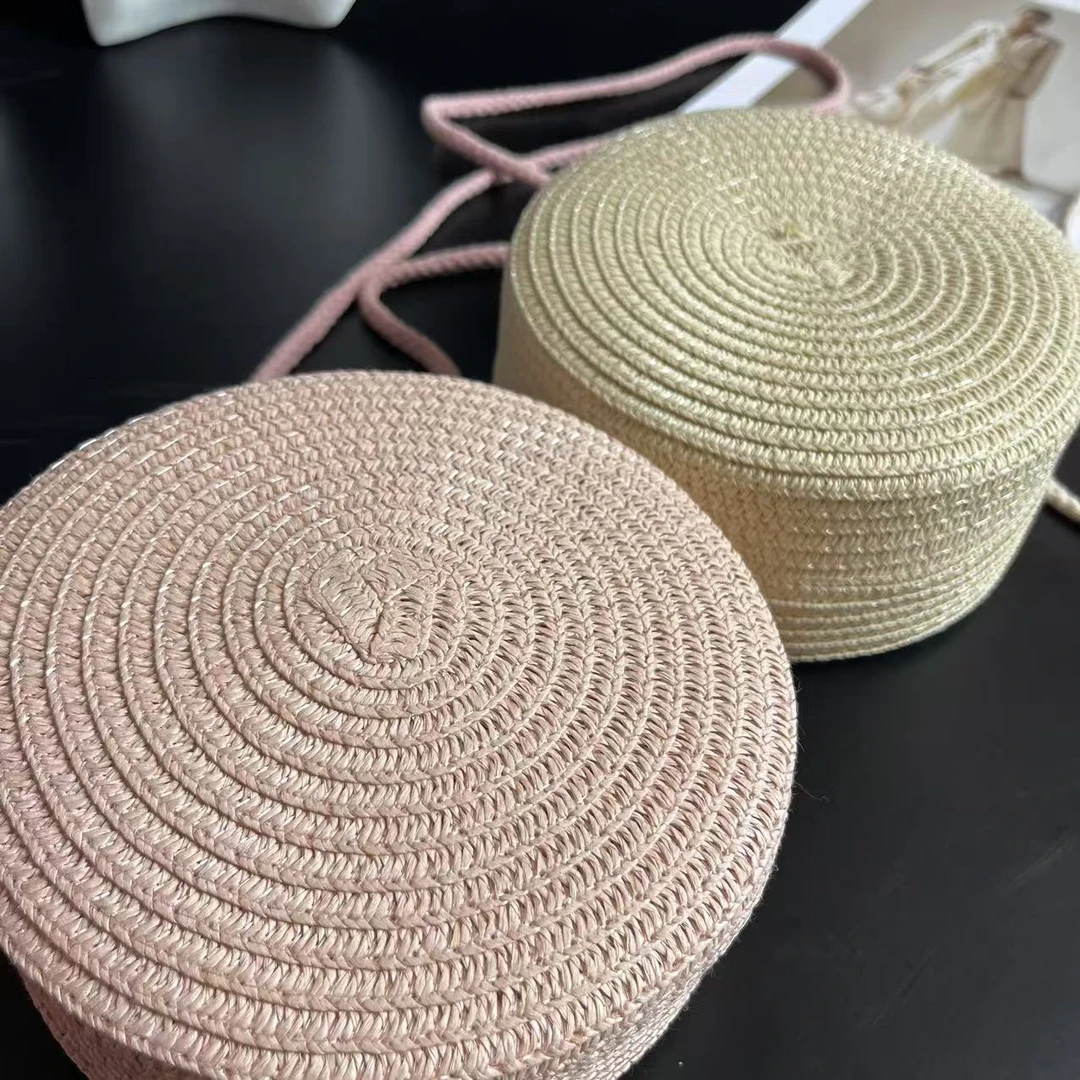 时尚通勤草包编织包H5491