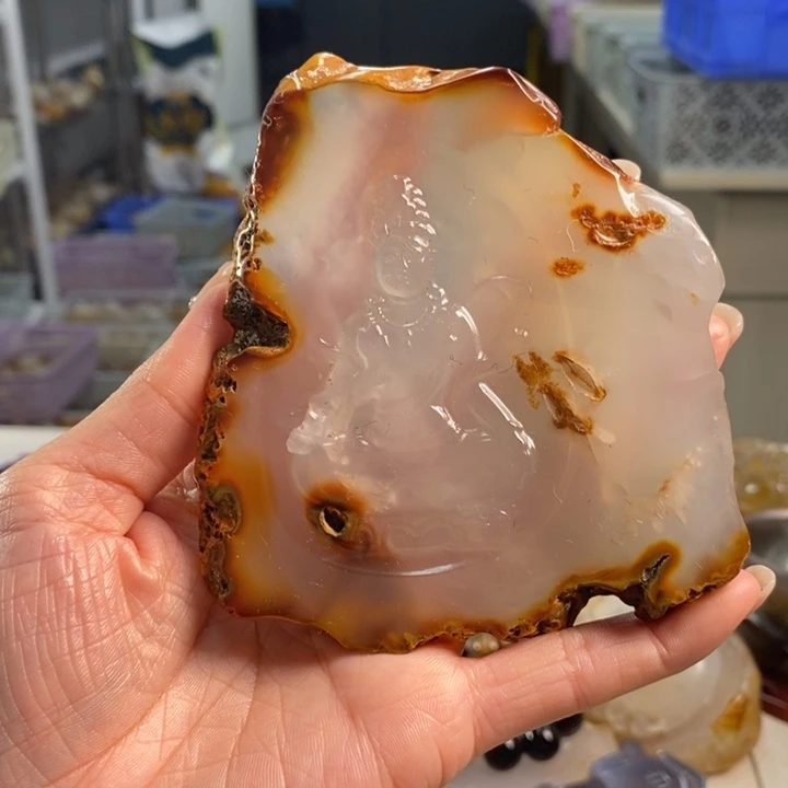 玛瑙/玉髓吊坠(不含链)未镶嵌