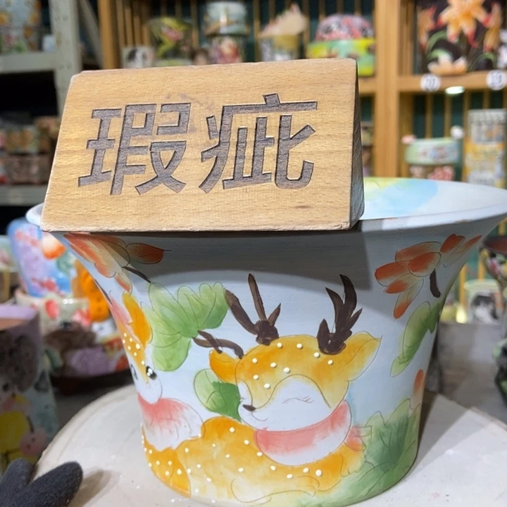 红陶景德镇艺术手绘作品