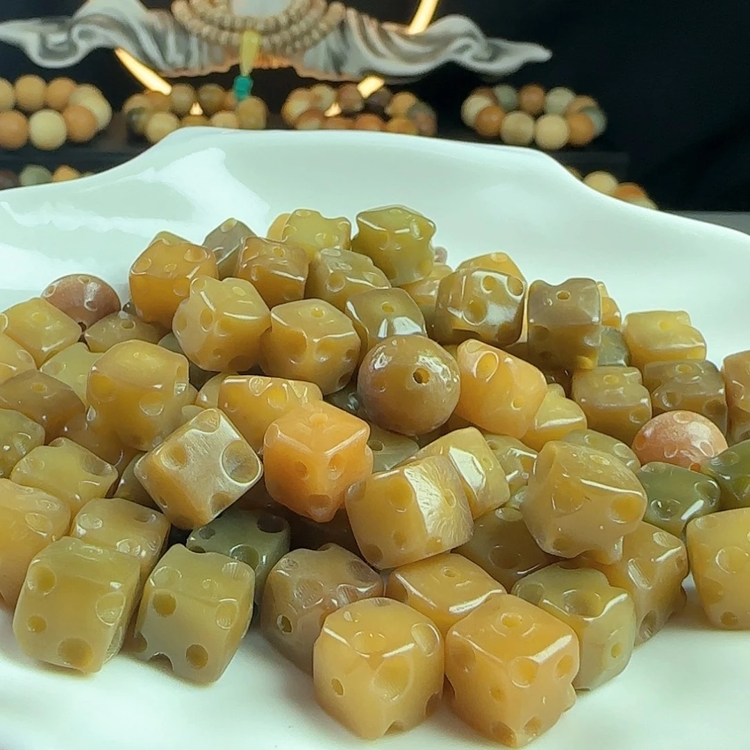 菩提根/象牙果手串卡12焦糖可可奶酪20颗➕10颗