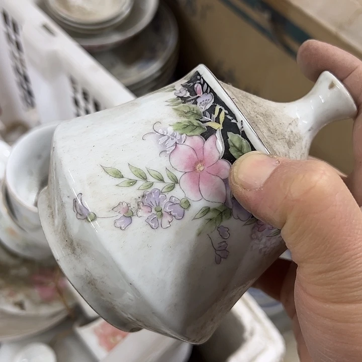 摆件陶景德镇瓷器小罐子