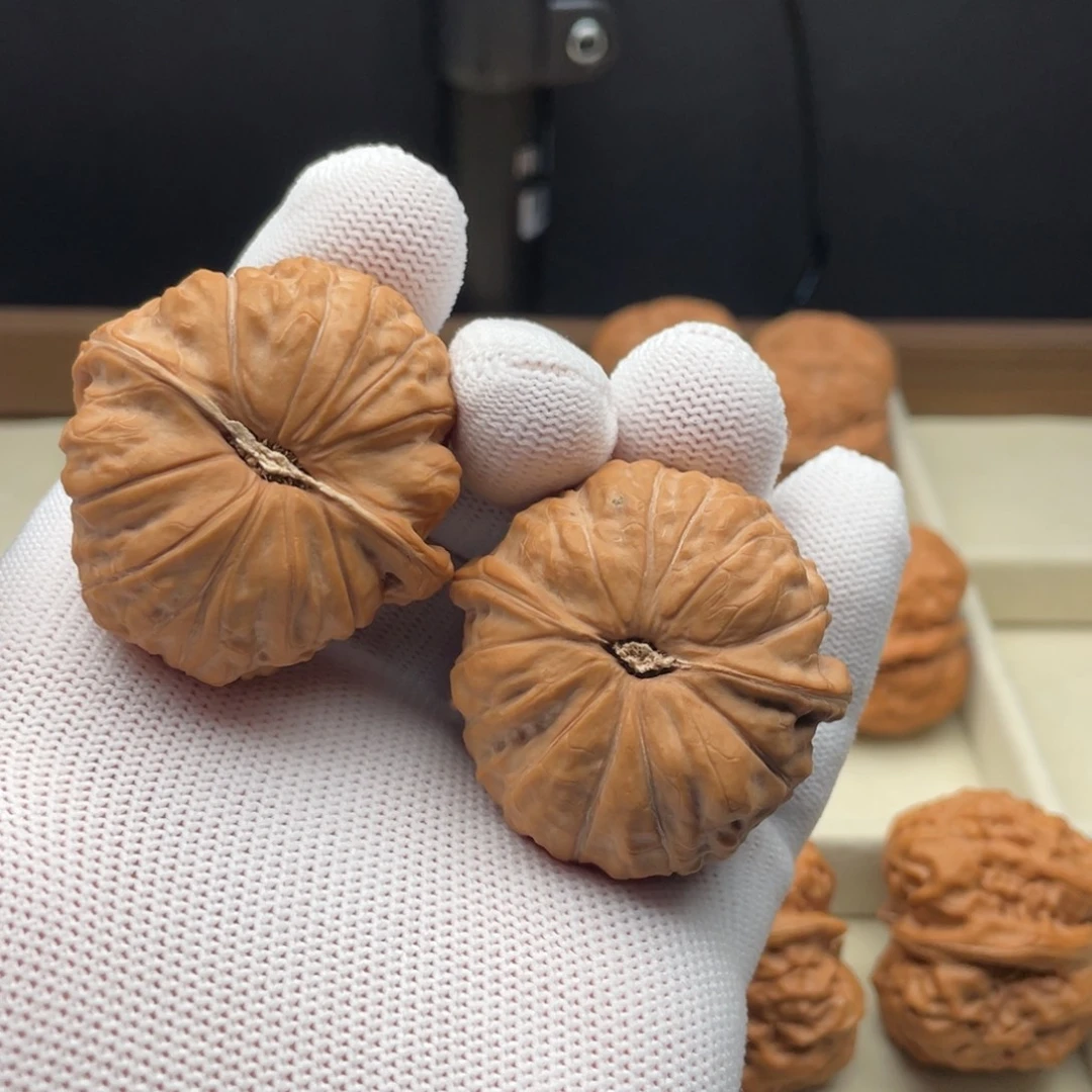 把件文玩核桃南瓜墩