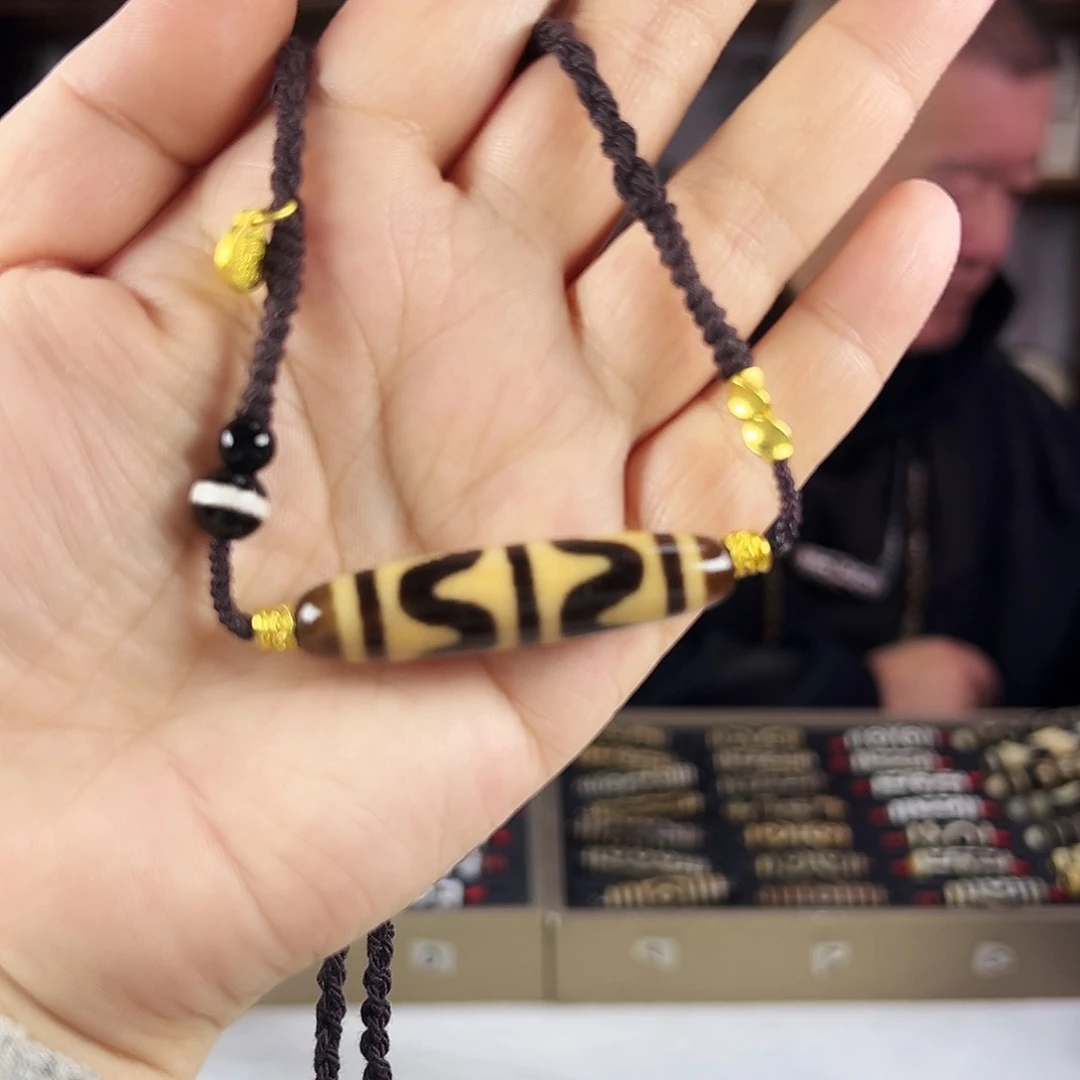 玛瑙/玉髓合金颈饰～