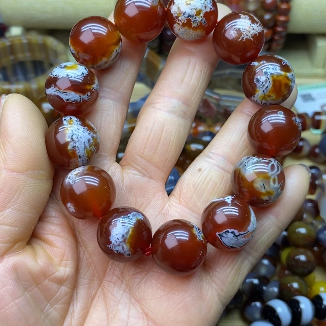 玛瑙/玉髓手链未镶嵌赛*狮