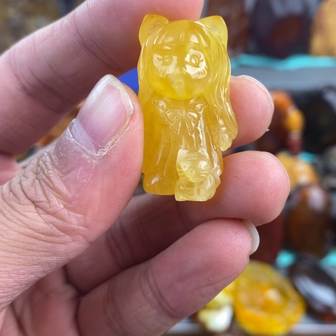 琥珀未镶嵌手链琥珀蜜蜡