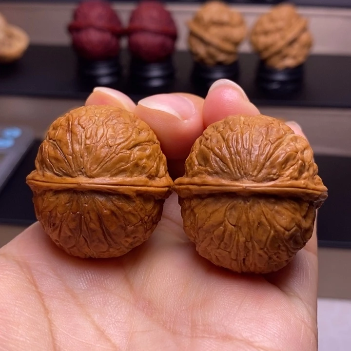 把件文玩核桃乾坤球1