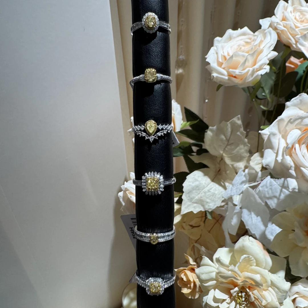 【一菲臻选】钻石戒指-18K-E06|BZS1