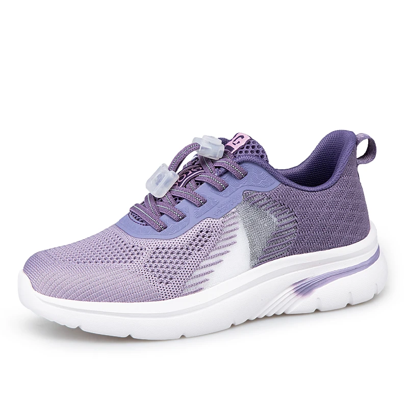 足力健安全老人鞋官方正品张觊丽老人鞋官方正品妈妈鞋透气网鞋防