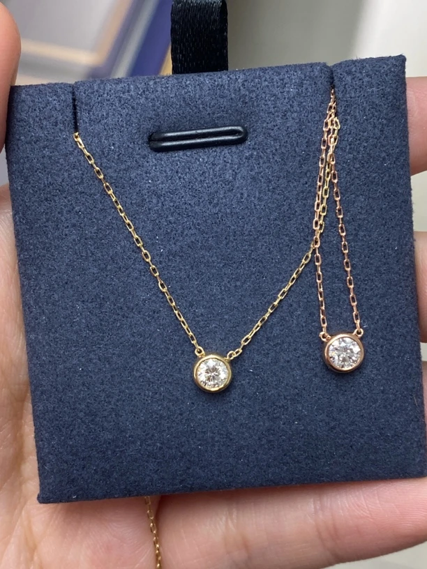 18k金30分泡泡项链多样性发一