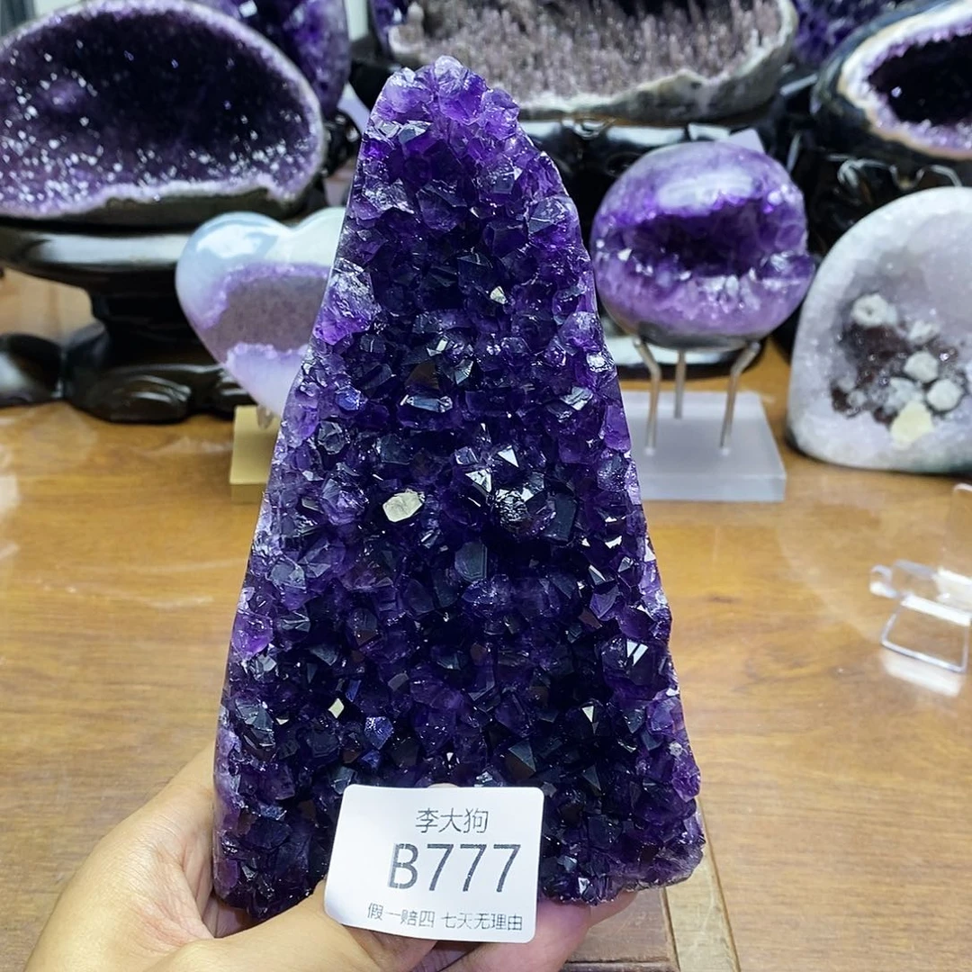未镶嵌大型摆件（非配饰）紫晶