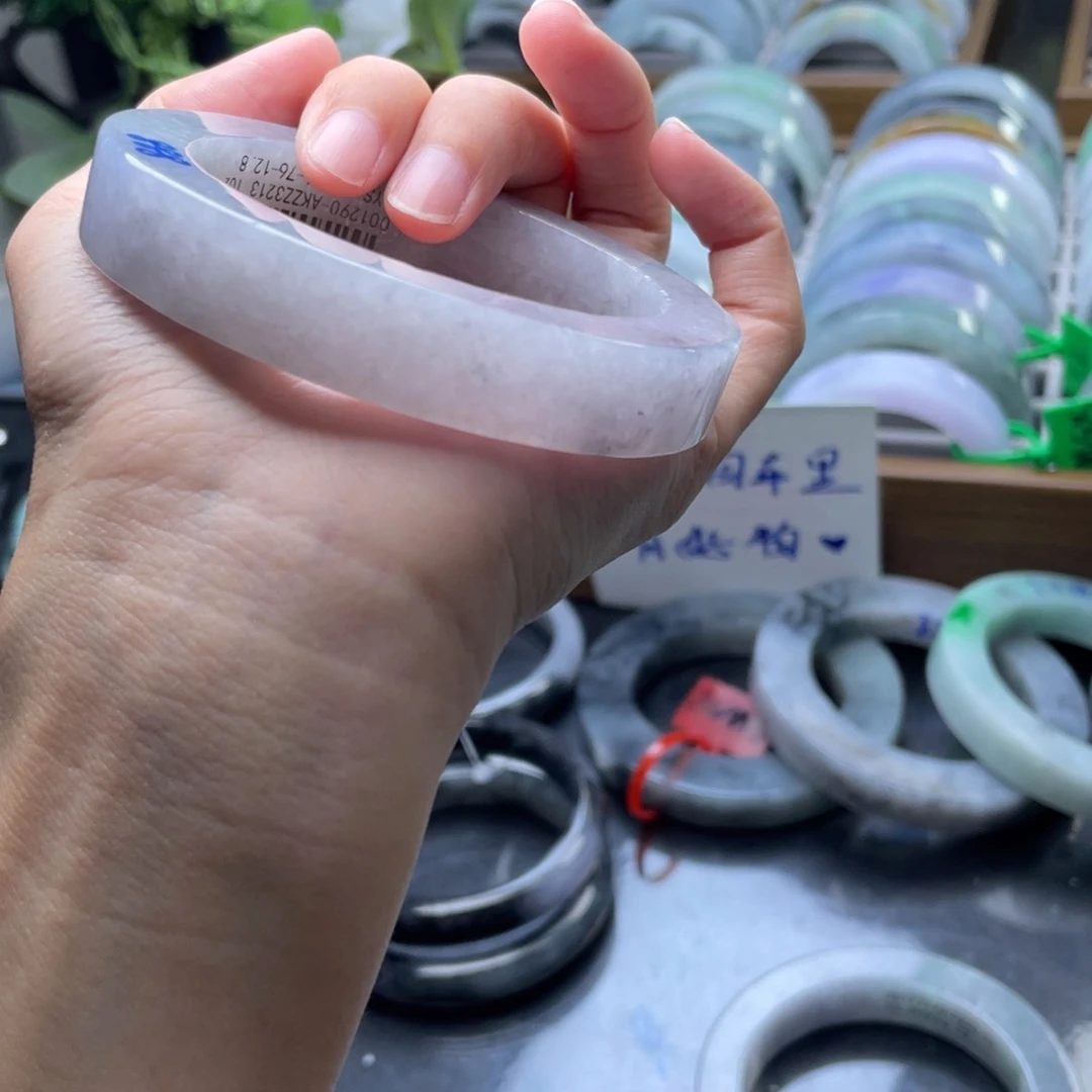 定制翡翠未镶嵌特价翡翠手镯定制