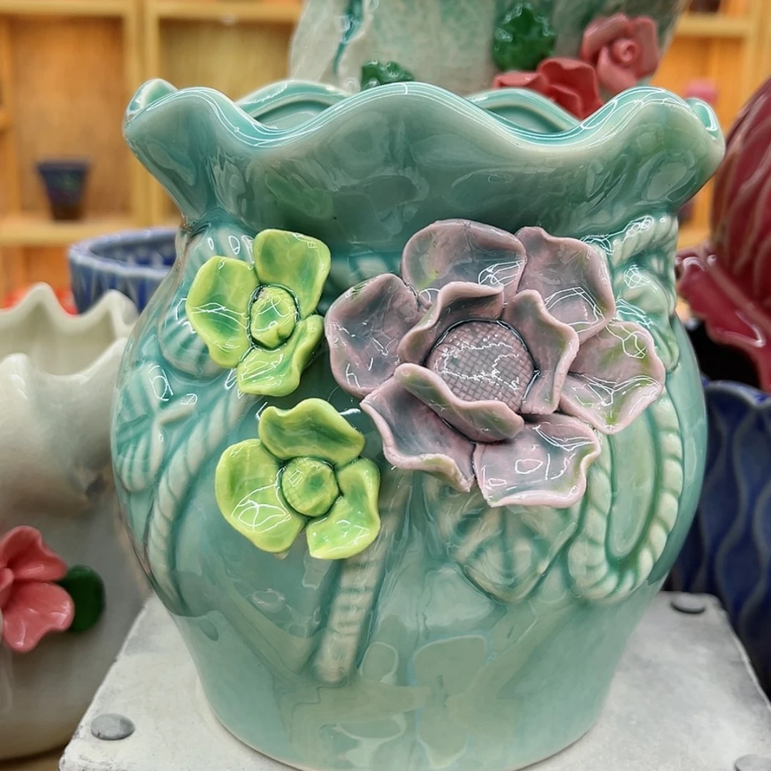 【闪购商品】陶瓷花盆