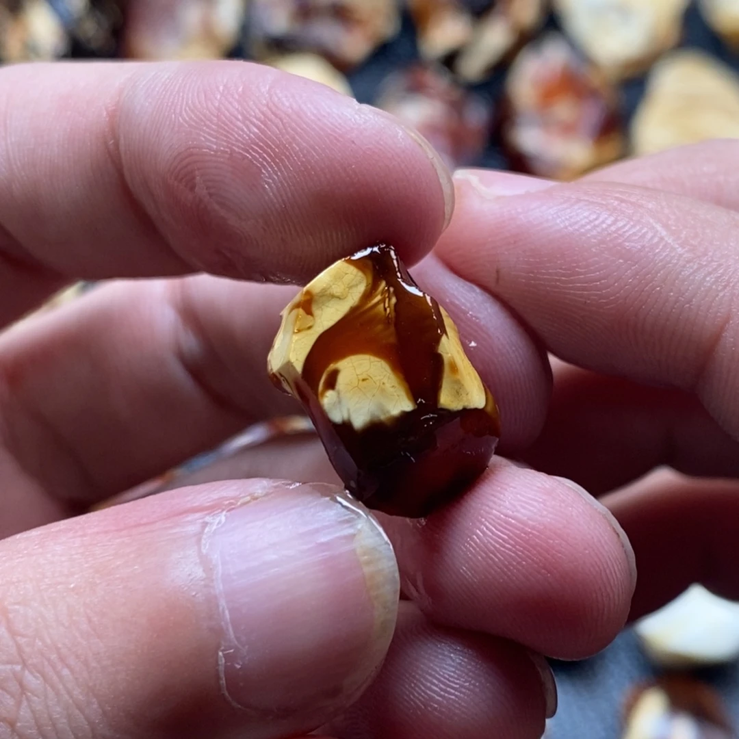 定制琥珀未镶嵌琥珀蜜蜡原石定制