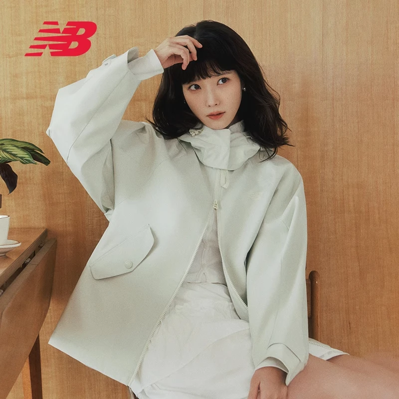 【跑者美学】NB官方正品春季新款运动休闲女夹克外套AWJ51353