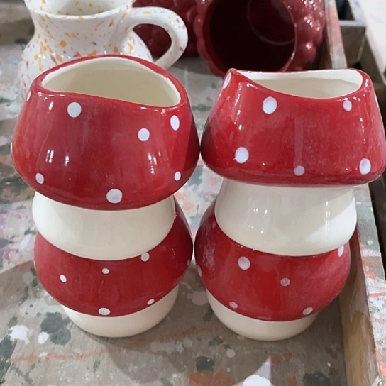 多肉绿植陶瓷花盆9.99包邮，有孔