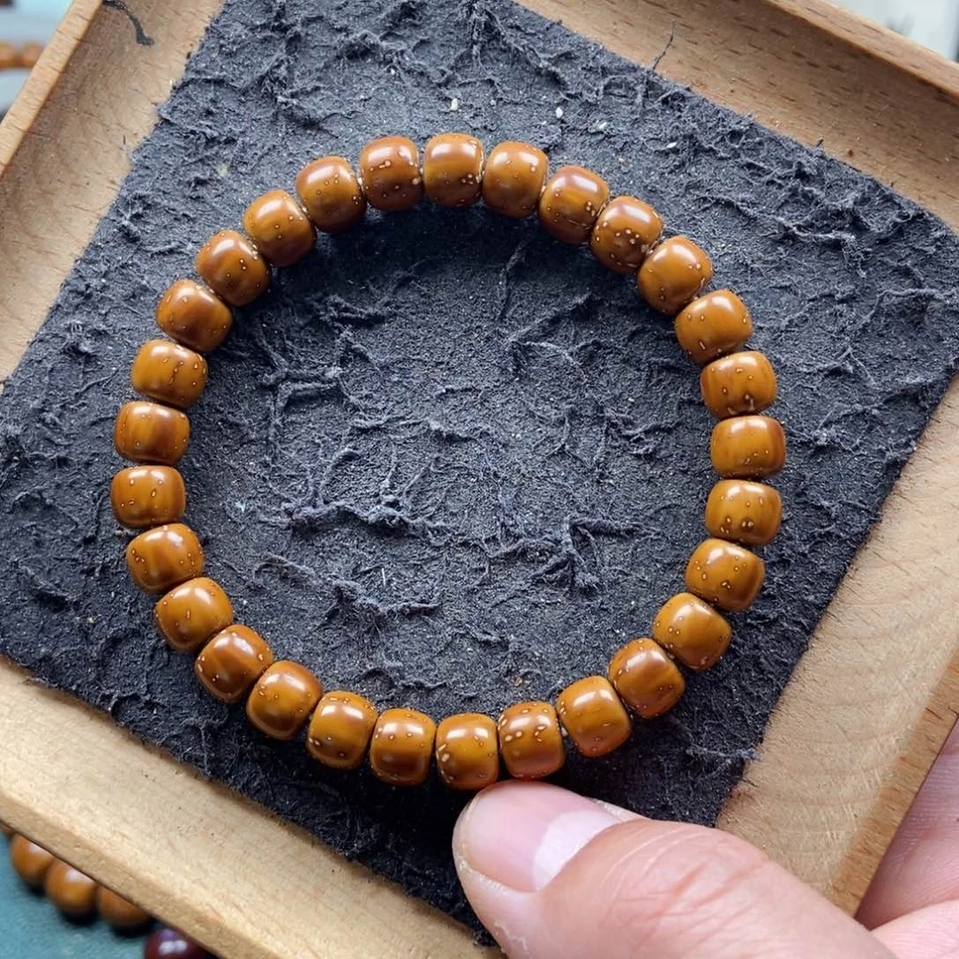 紫金鼠手串8mm实心老型