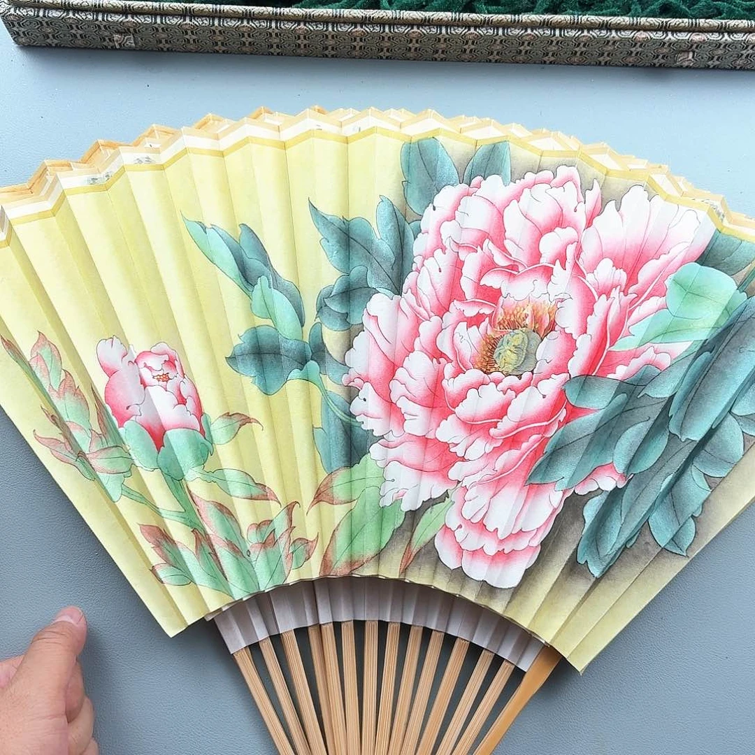 花***姐扇子95寸16方2.0扇面