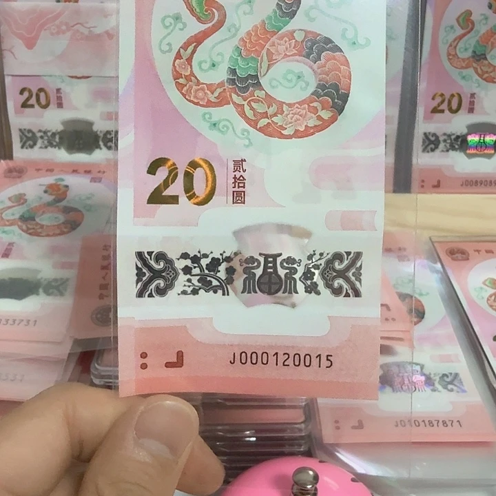 塑料小蛇钞号码000120015