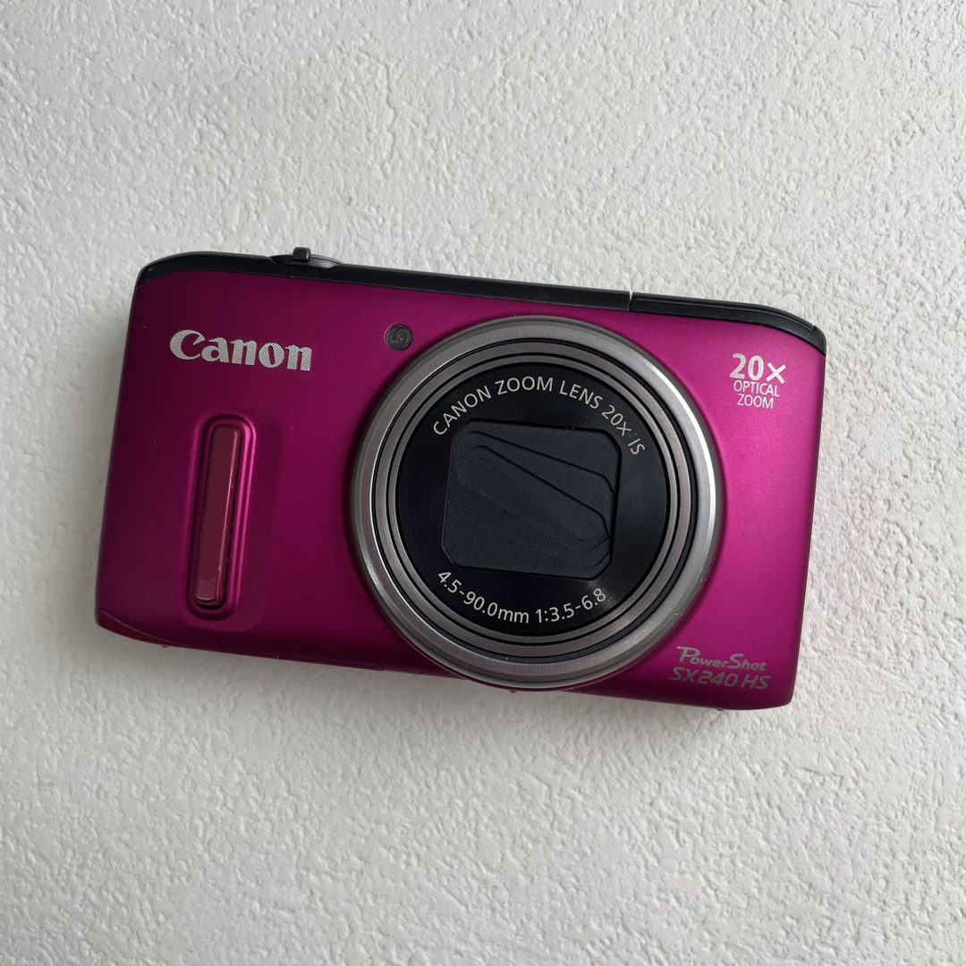 95新 Canon/佳能 佳能sx240hs20倍长焦相机拍人拍景效果好
